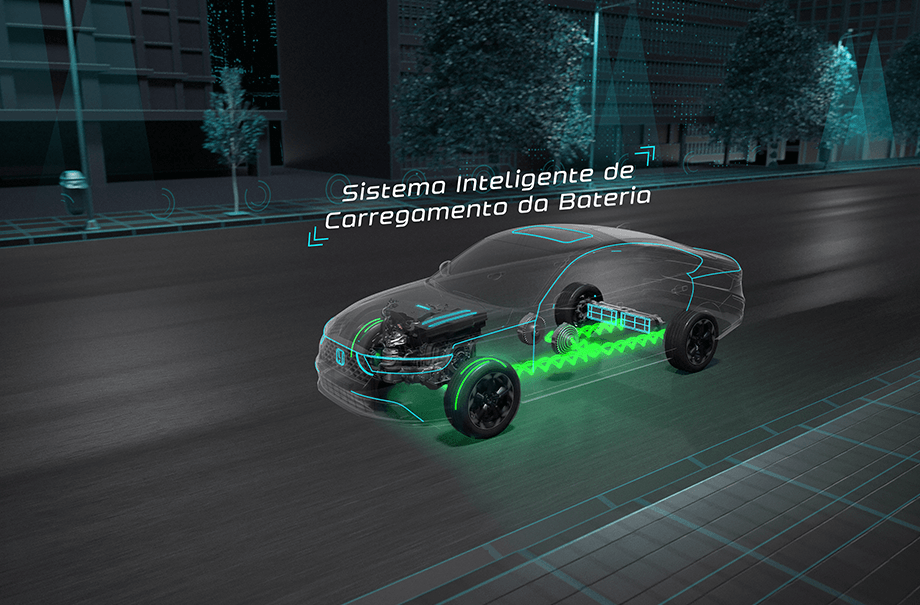 Accord Híbrido - Externo - Motorização a bateria