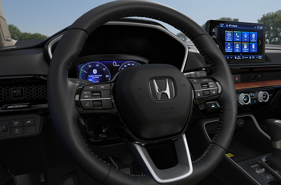 Volante com controles - CR-V