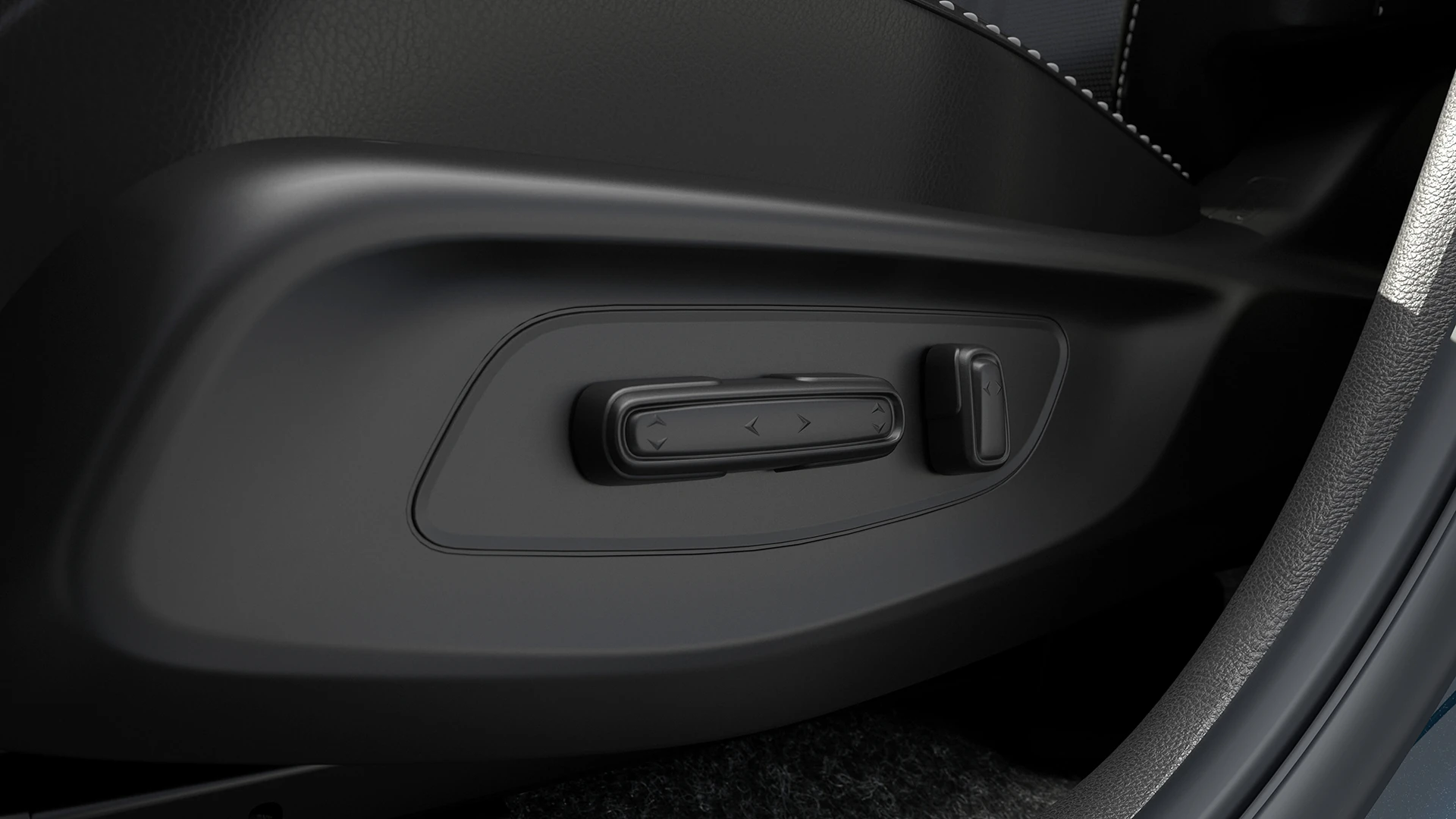 Ajuste elétrico para o banco do motorista do HR-V