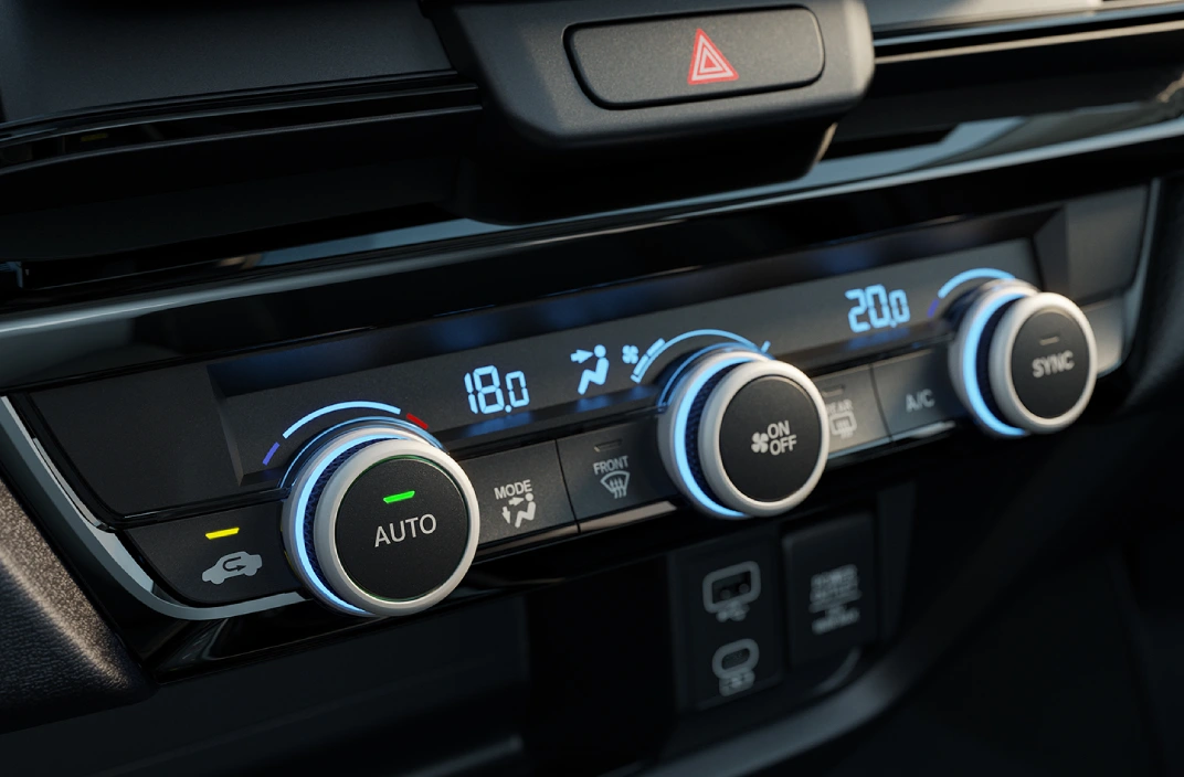 Ar-condicionado digital automático Dual Zone
