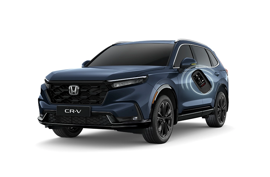 CR-V - Tecnologia - Acionamento remoto do motor e função Smart Entry 