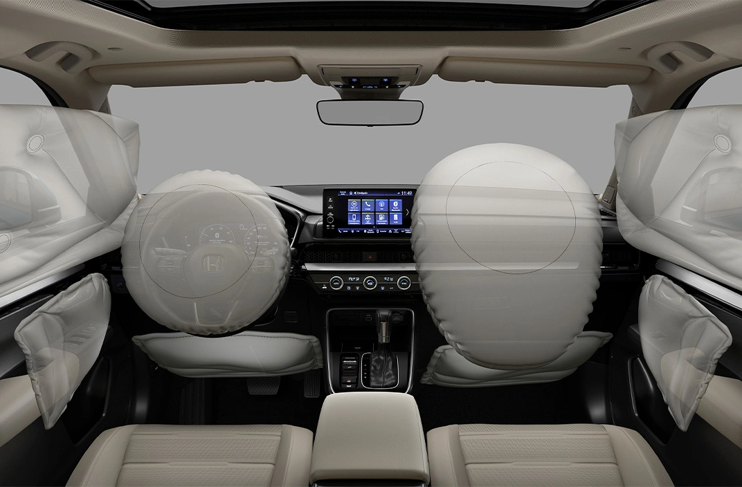 CR-V - Segurança - 10 Airbags
