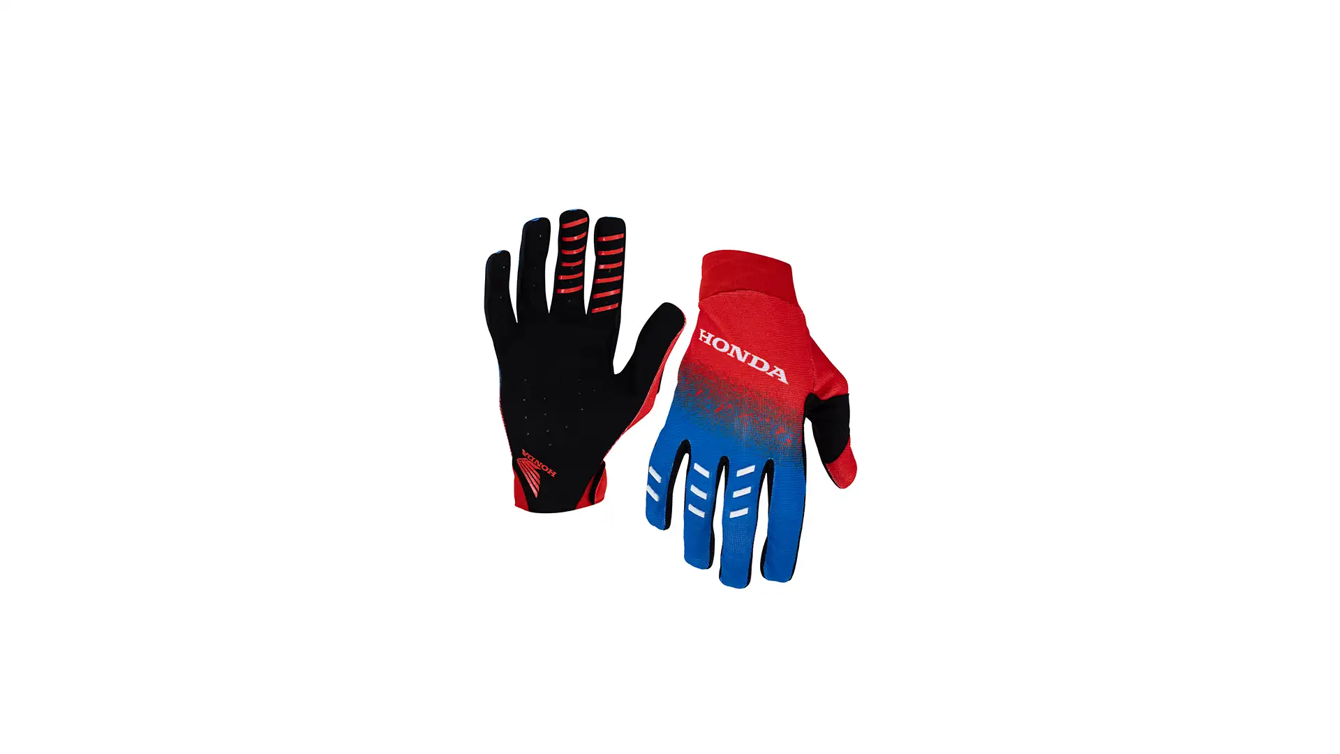 Luva Honda Off-Road Azul/Vermelho