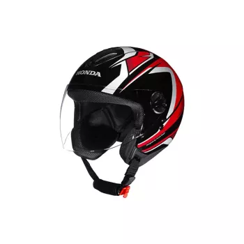 Capacete HNJ 2025 Vermelho/Preto