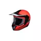 Capacete H3S 2025 Vermelho e Preto