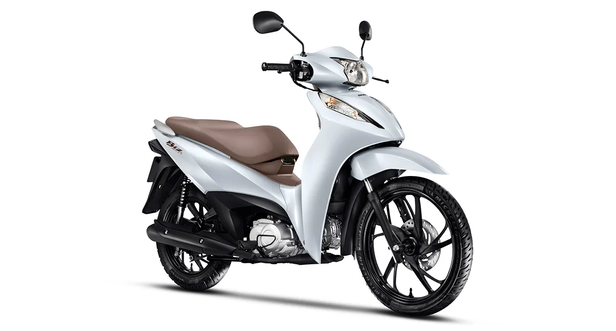Honda Biz EX Branca 