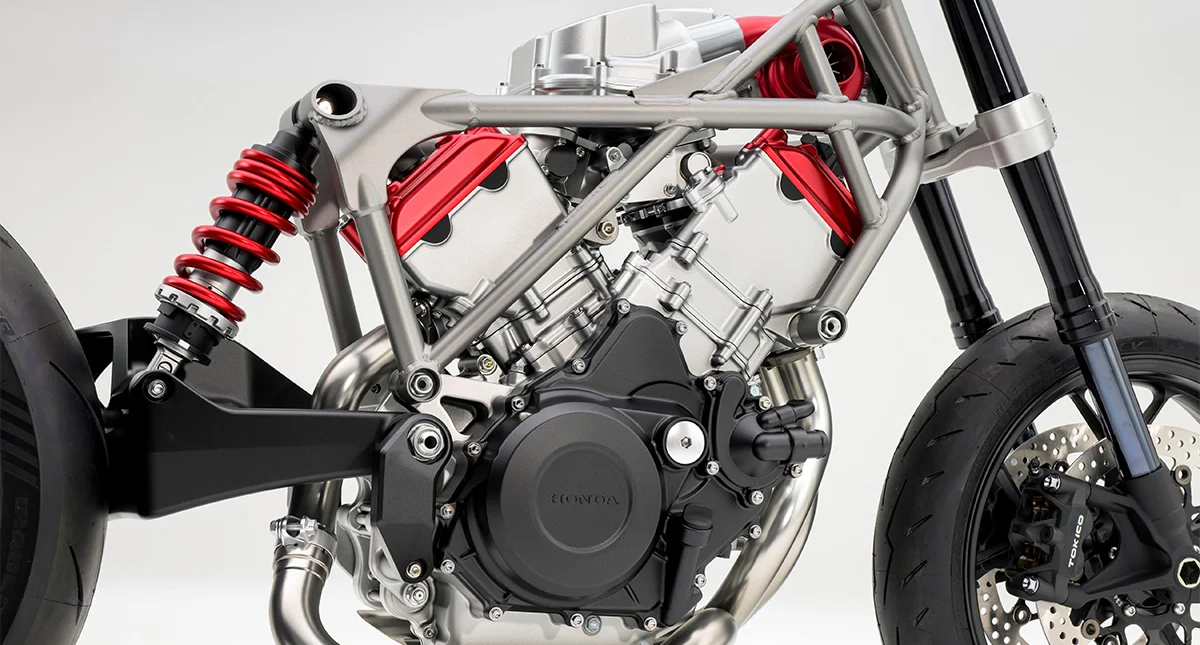 Motor Honda V3 Ice Concept Parte lateral