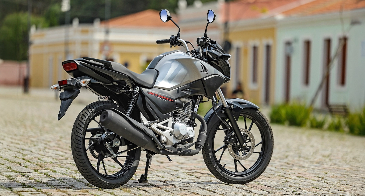 Nova Motocicleta Honda CG 160 Start Prata