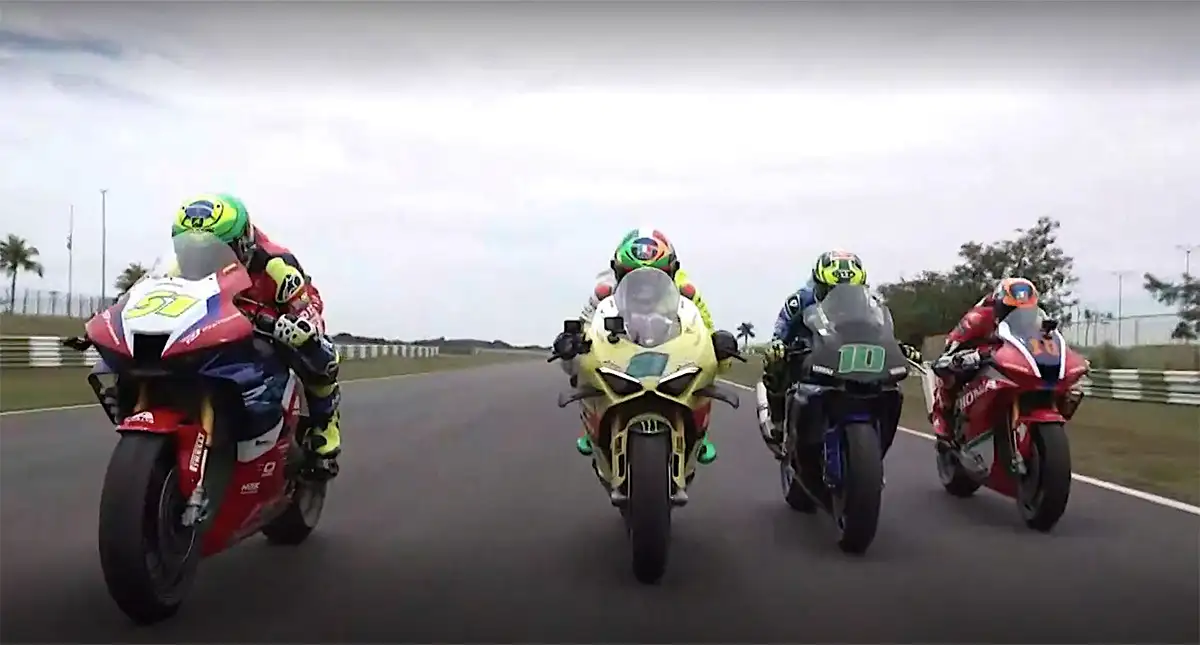 Granado Morbidelli Moreira e Marini na competição