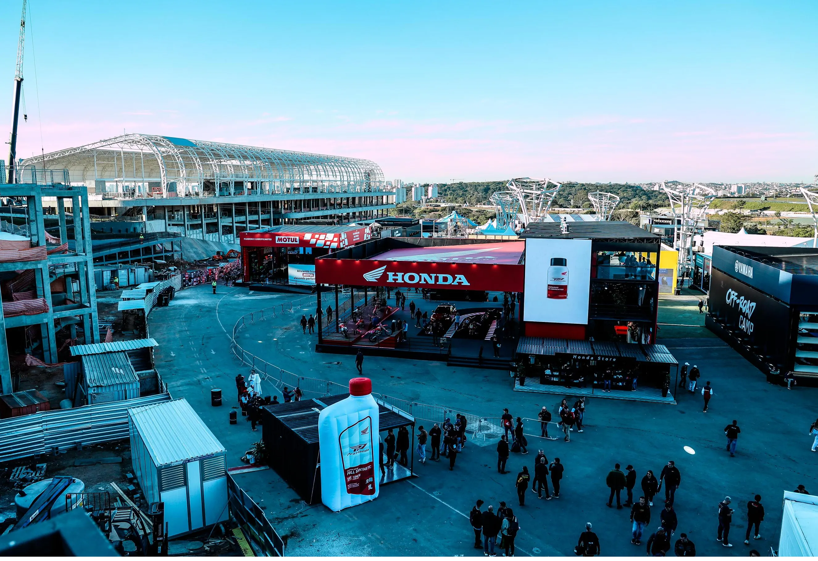 stand honda motos