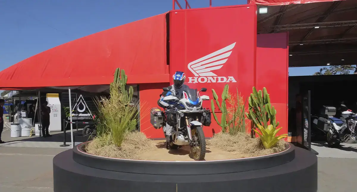 Stand festa da moto 
