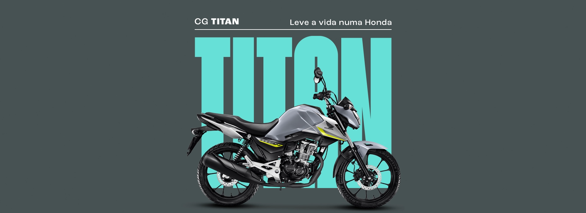 Banner Header Honda CG 160 Titan