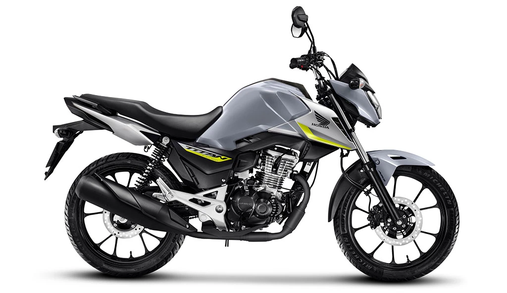Visão da Lateral Direita da Honda CG160 Titan