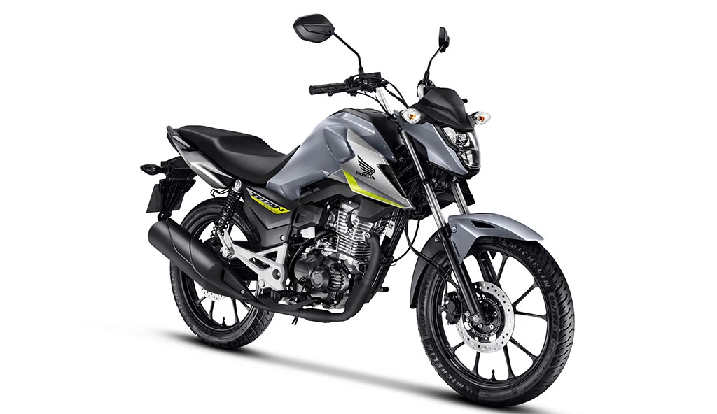 Visão Frontal da Lateral Direita da Honda CG160 Titan