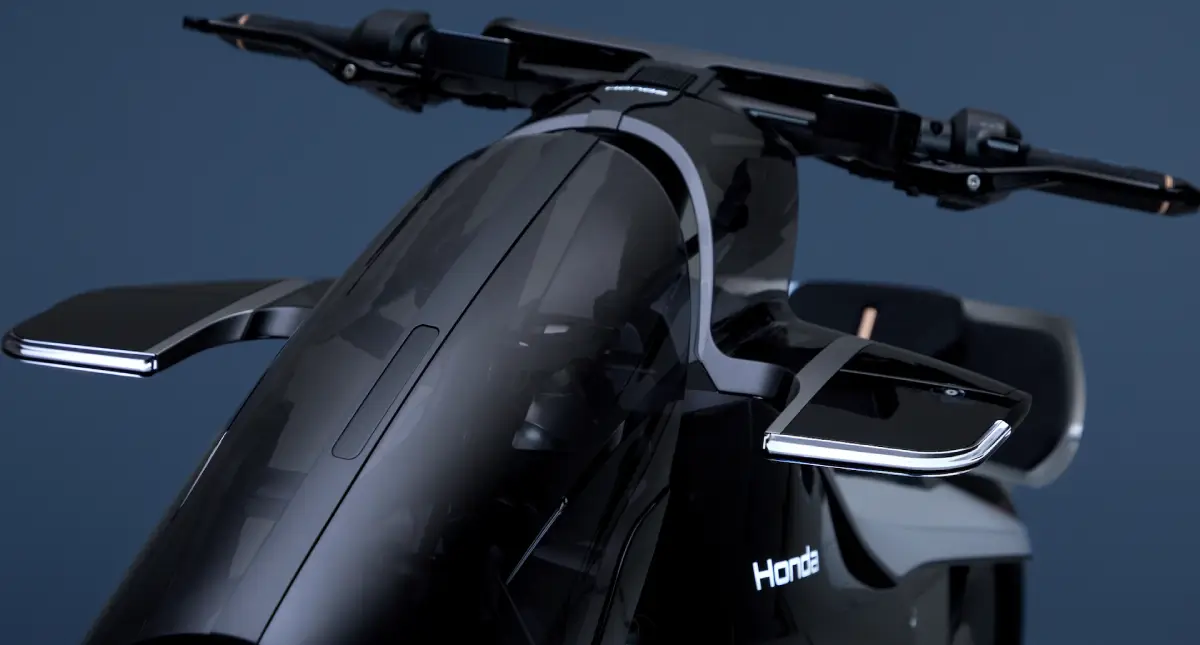 Guidão destacado Moto Honda