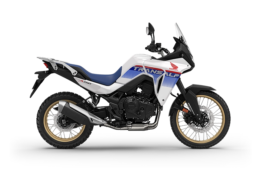 Imagem Home Honda Transalp 750 Branco - Ross White